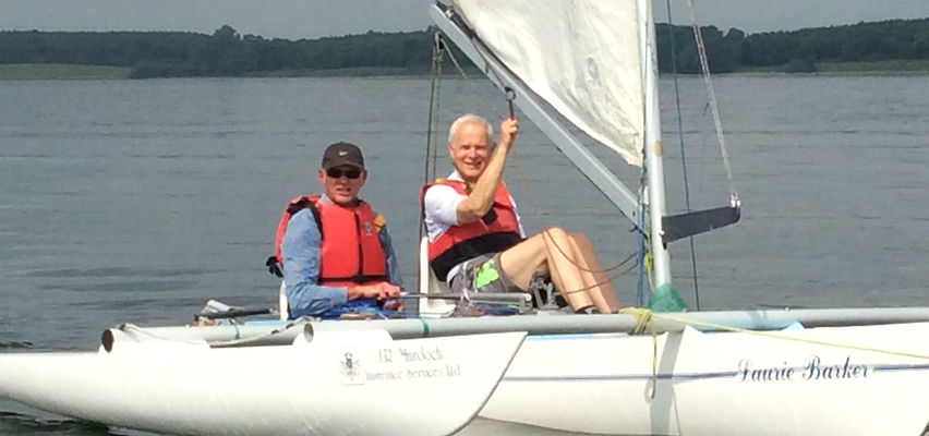 Sailing at Grafham