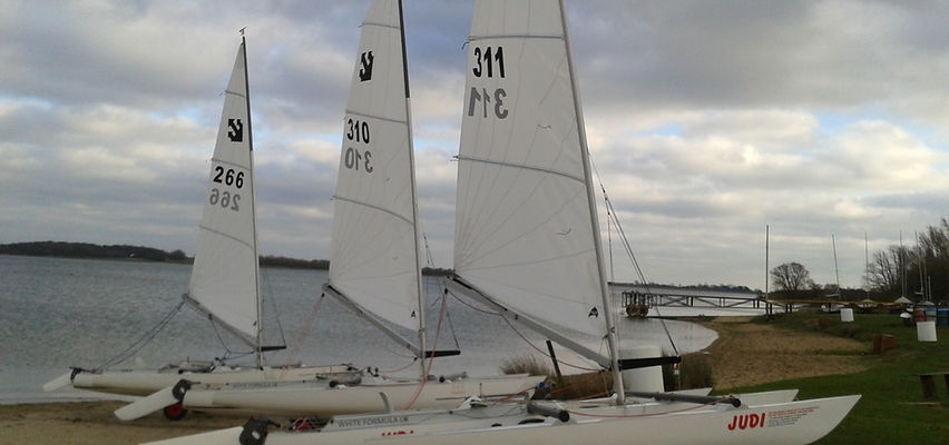 Sailing at Grafham