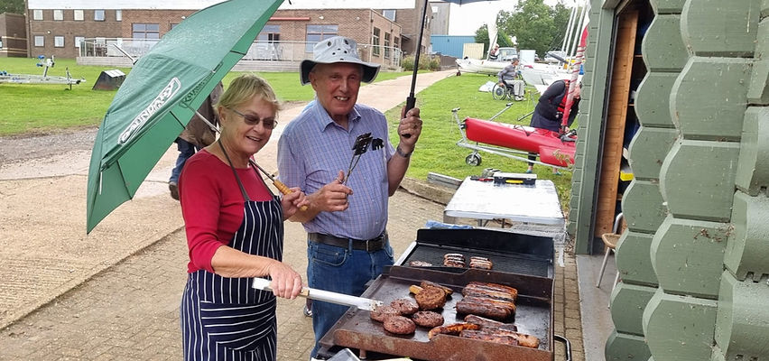 Volunteers at work