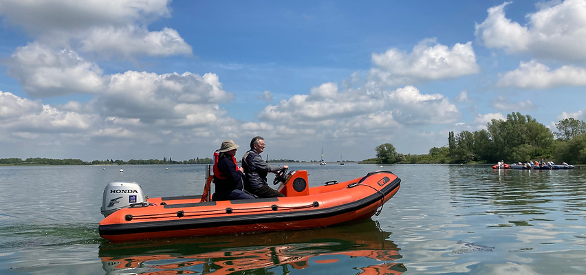 Sailing at Grafham