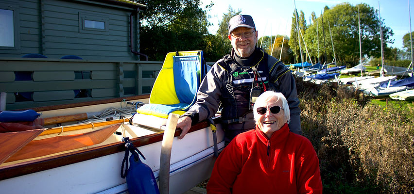 Marcia sailing